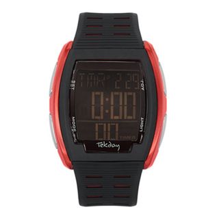 Tekday Men's Tonneau Digital Chronograph Sport Watch Tekday Men's More Brands Watches