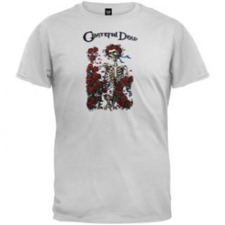 Grateful Dead   Skeleton & Roses T Shirt Clothing