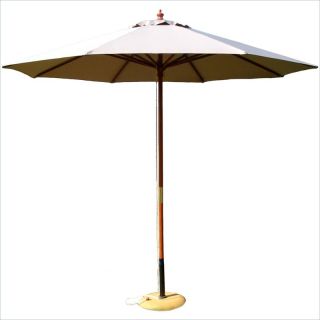 International Concepts 9' Octagonal Market Patio Umbrella in Natural   49147