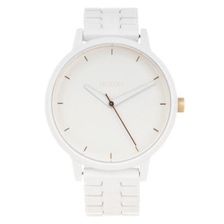 Nixon Women's White Stainless Steel 'Kensington' Watch Nixon Women's Nixon Watches