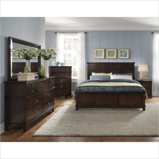 Standard Furniture Sonoma 6 Piece Bedroom Set in Dark Brown   866XX 6PKG