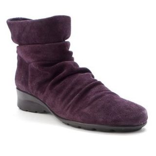 Rieker Antistress Gabriela R1170 by Remonte Dorndorf   Women's Wedge Boots Purple Shoes