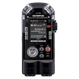 Olympus LS 100 4GB Digital Voice Recorder Olympus Voice Recorders