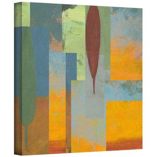 Jan Weiss 'Tuscany Square I' Gallery Wrapped Canvas ArtWall Canvas
