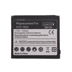 Premium HTC HD2 1350mAh Battery Cell Phone Batteries