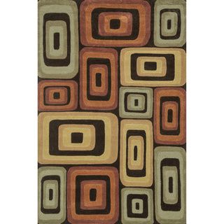 Hand tufted Chalice Multi Rug (3'6 x 5'6) Alexander Home 3x5   4x6 Rugs
