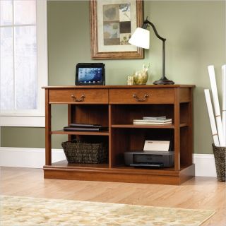 Sauder Select Smartcenter Console Table in Shaker Cherry   413666