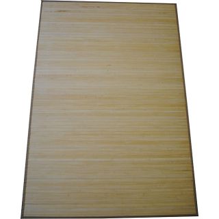 Asian Hand woven Light Natural Bamboo Rug (4' x 6') 3x5   4x6 Rugs