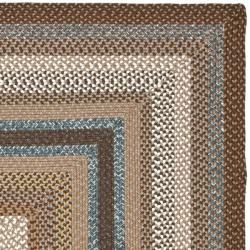 Hand woven Country Living Reversible Brown Braided Rug (3' x 5') Safavieh 3x5   4x6 Rugs