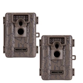 Set of 2 Moultrie A 5 5MP Low Glow Infrared Game Camera Moultrie Game Cameras