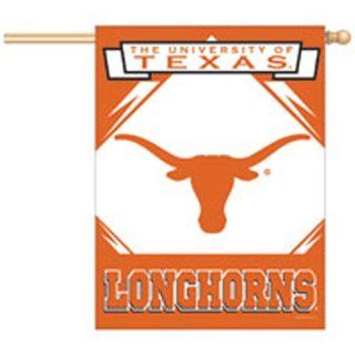 University of Texas Longhorns Flag   Vertical  Sports Related Collectibles  Sports & Outdoors