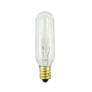 15T6 130V CS   130 volt, 15 watt, T6 Light Bulb, E12 Candelabra Base   Incandescent Bulbs  