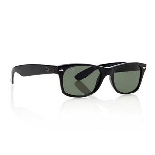 Ray Ban Black shallow D frame sunglasses