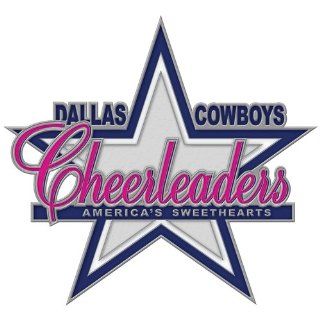 Dallas Cowboys Cheerleaders logo Cloisonne Pin w/Clamshell  Sports Related Pins  Sports & Outdoors