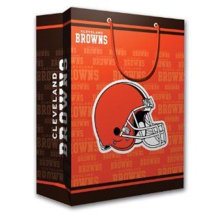 NFL Cleveland Browns Gift Bag, Medium  Sports Related Merchandise  Sports & Outdoors