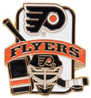 NHL Philadelphia Flyers Equipment Pin  Sports Related Pins  Sports & Outdoors