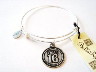 Authentic Bella Ryann "Sweet 16" adjustable wire bangle silver (Same day shipping) Jewelry