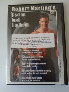 Robert Marting's Great Form Equals Great Results 1 (DVD)  Other Products  