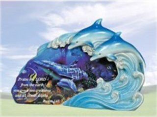 "Sea Dreams" Dolphin Decoration with Saying  Collectible Figurines  