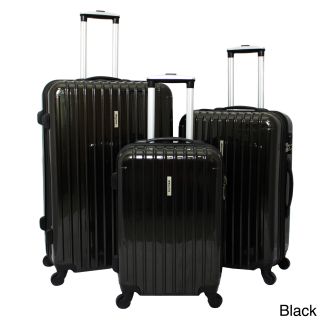 Dejuno Bagagli 3 piece Hardside Lightweight Spinner Luggage Set