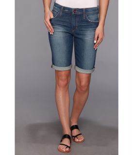 Joes Jeans Sun Faded Rolled Bermuda in Mariela Womens Shorts (Blue)