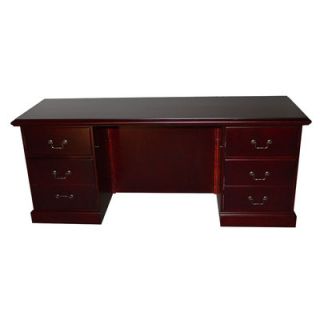 Furniture Design Group Brunswick Credenza Desk with File Drawer 962