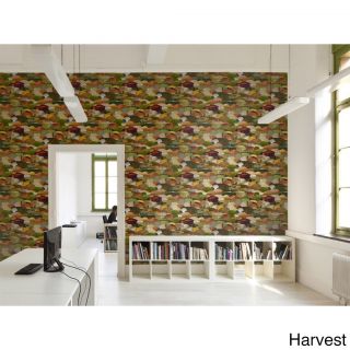 Layered Earth Terrain Decorative Wall Tile (set Of 2)