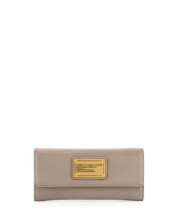 Classic Q Continental Wallet, Warm Zinc   MARC by Marc Jacobs   Warm zinc