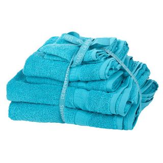 Light turquoise super soft towel bale