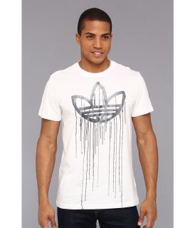 adidas Originals Action Drips Graphic Tee Mens T Shirt (White)