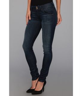 Hudson Collin Mid Rise Skinny in Siouxie Womens Jeans (Black)