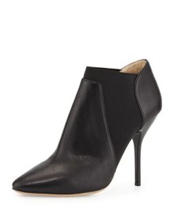 Deluxe Leather Ankle Boot, Black   Jimmy Choo   Black (37.5B/7.5B)