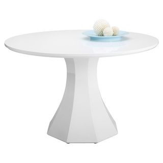 Sanara White Round Small Dining Table