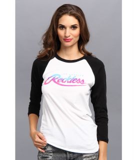 Young & Reckless Rawlin Raglan Womens T Shirt (White)