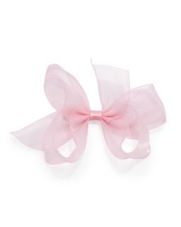 Small Chiffon Organdy Bow, Light Pink   Bow Arts   Light pink