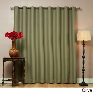 Extra Width Thermal 84 Inch Blackout Curtain Panel