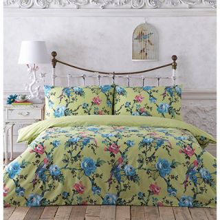 Butterfly Home by Matthew Williamson Designer green Parrots bedding set