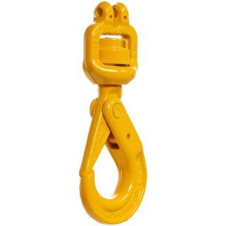 Gunnebo Johnson BKH 6 8 Chain Hoist Self Locking Hook with Swivel, 7/32" Chain Size, 80 Grade, 2100 lbs Working Load Limit Adhesive Hook And Loop Strips