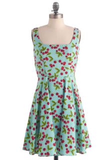 Very Berry Charming Dress in Cherries  Mod Retro Vintage Dresses