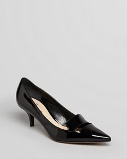 Delman Pointed Toe Pumps   Baily Mid Heel's