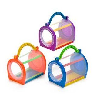 CHILDRENS MESH BUG CATCHER   MESH BUG CATCHER. Includes handle and sliding clear observation door. Assorted colors. COLOR SENT AT RANDOM  1 UNITE PER PURCHASE Toys & Games