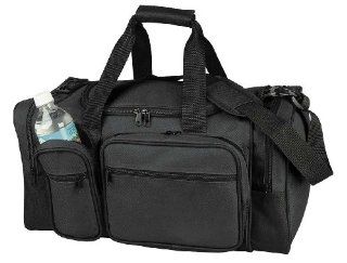 19" Deluxe Sports Duffle Bag w/ Multiple Pockets in Black Sports & Outdoors