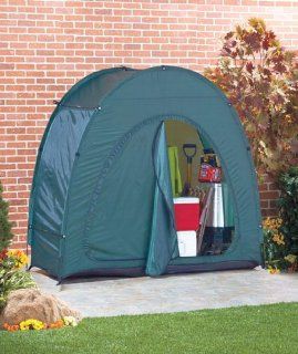 Outdoor Shed Tent   74" x 68" x 31"  Storage Sheds  Sports & Outdoors