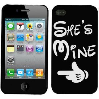 Apple iPhone 4 She's Mine Phone Case Cover Cell Phones & Accessories