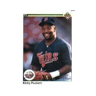 1990 Upper Deck #236 Kirby Puckett UER/824 games should/be 924 at 's Sports Collectibles Store