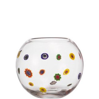 Leonardo Medium glass Millefiori flowers vase