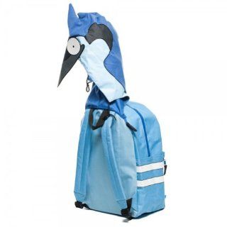 Cartoon Network Regular Show Mordecai Backpack with Attached Hood Clothing