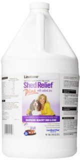 Lambert Kay Linatone Daily Food Supplement for Dogs and Cats Shed Relief Plus with Added Zinc   1 Gallon  Pet Supplements And Vitamins 
