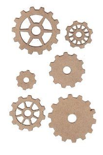 Leaky Shed Studio   Chipboard Shapes   Gear Set