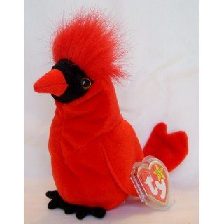 Ty Beanie Babies   Mac the Cardinal Toys & Games
